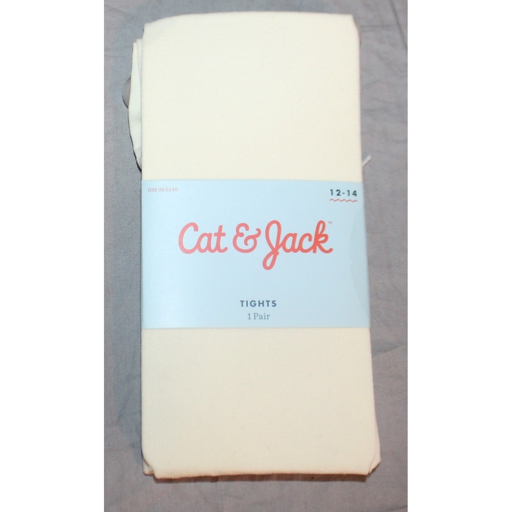 Cat & Jack Girls Size 12-14 tights